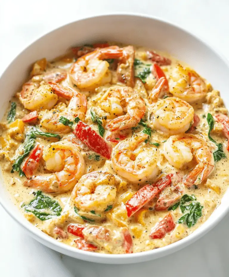 Easy Creamy Tuscan Shrimp Recipe