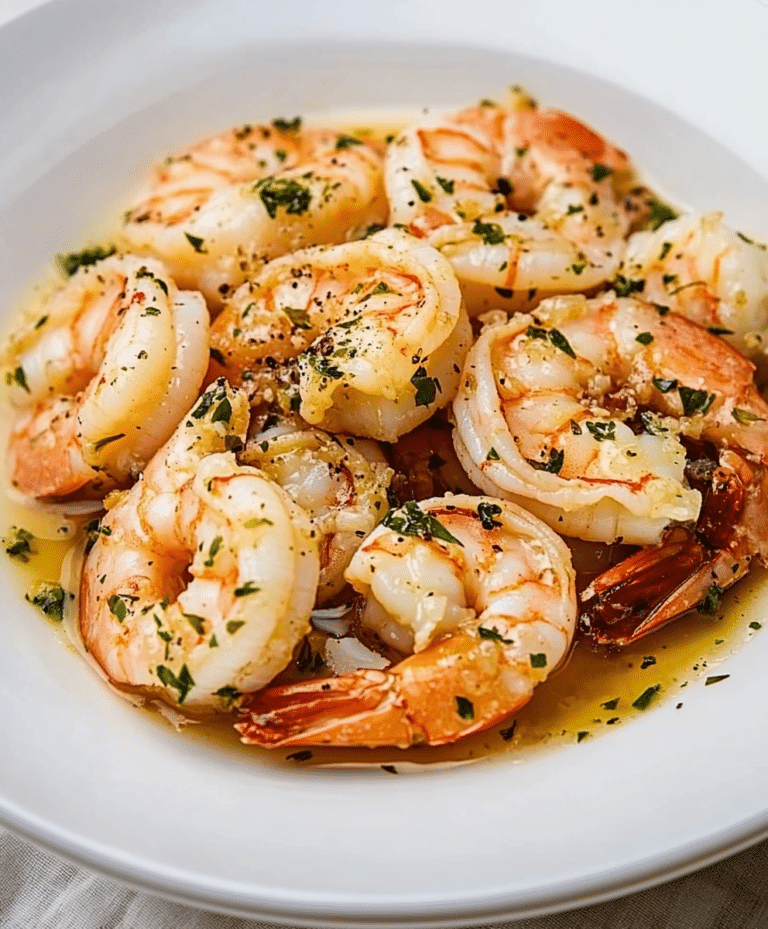 Easy Famous Red Lobster Shrimp Scampi Recipe
