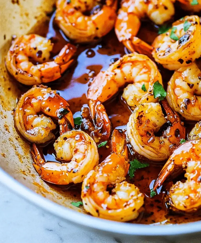 Easy Honey Garlic Shrimp Recipe