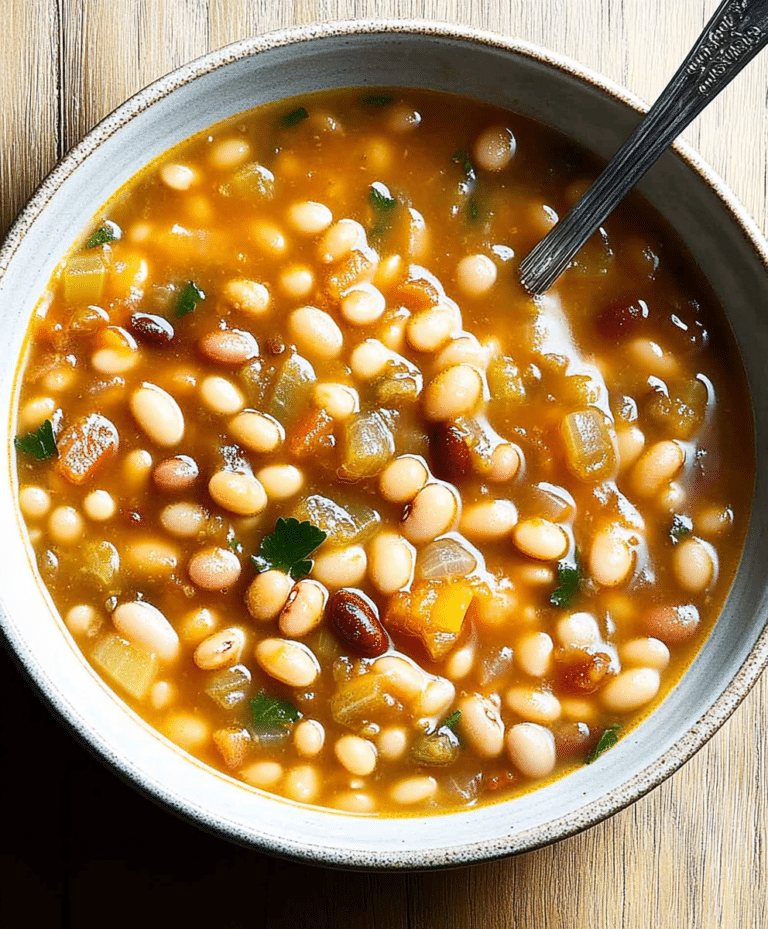 Hearty Bean Soup Recipe