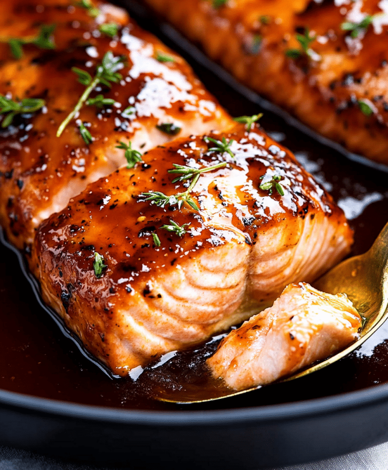 Honey Glazed Salmon Recipe