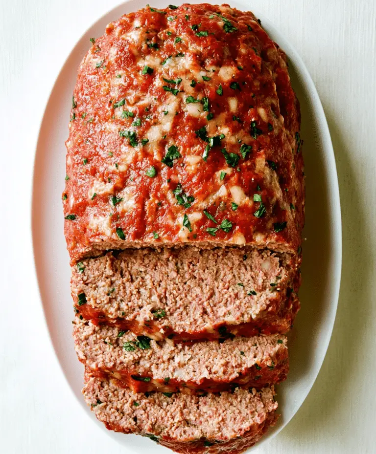 Italian Meatloaf Recipe