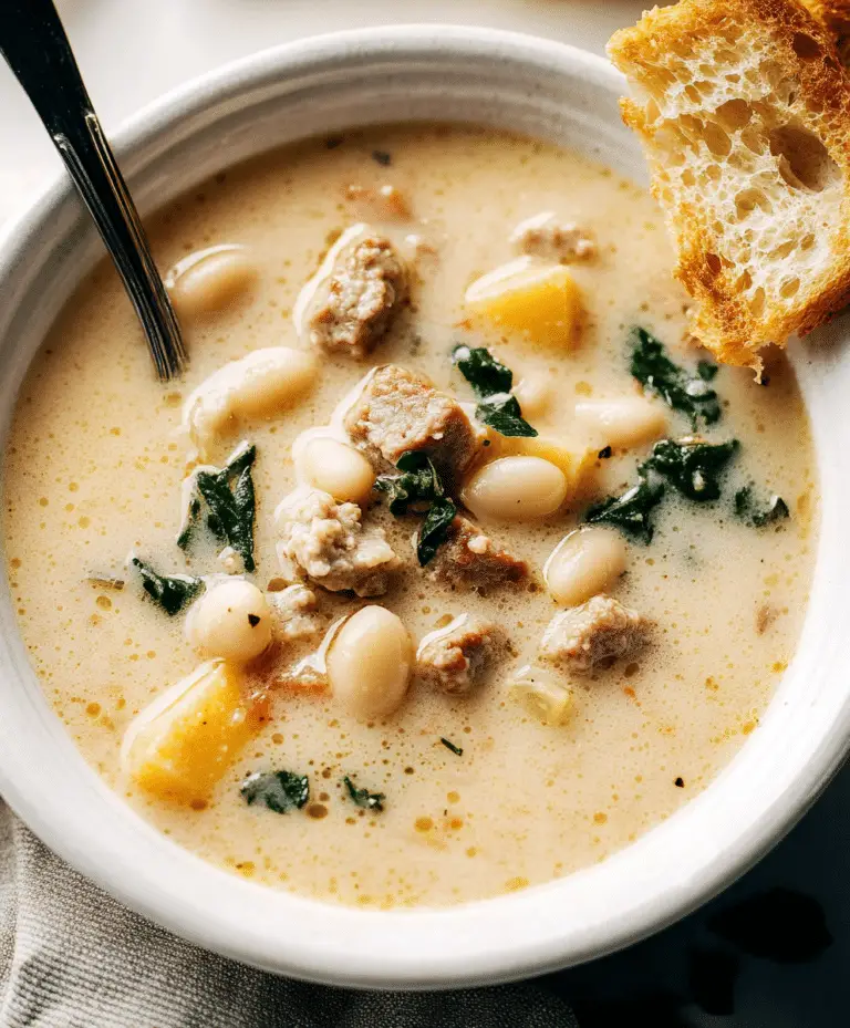 Sausage White Bean Soup Recipe