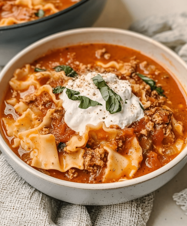 Lasagna Soup (gluten Free, Dairy Free) Recipe