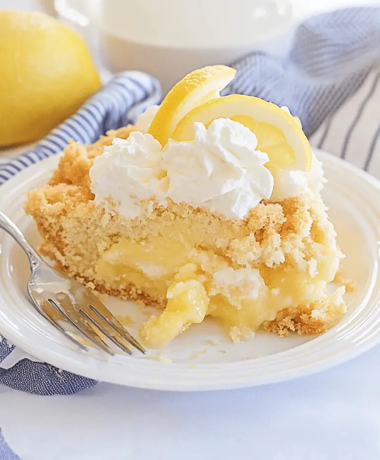 Lemon Cream Cheese Dump Cake Recipe