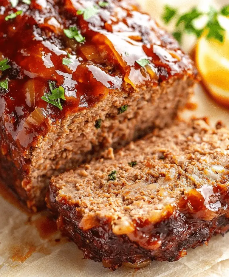 Lipton Onion Soup Meatloaf Recipe