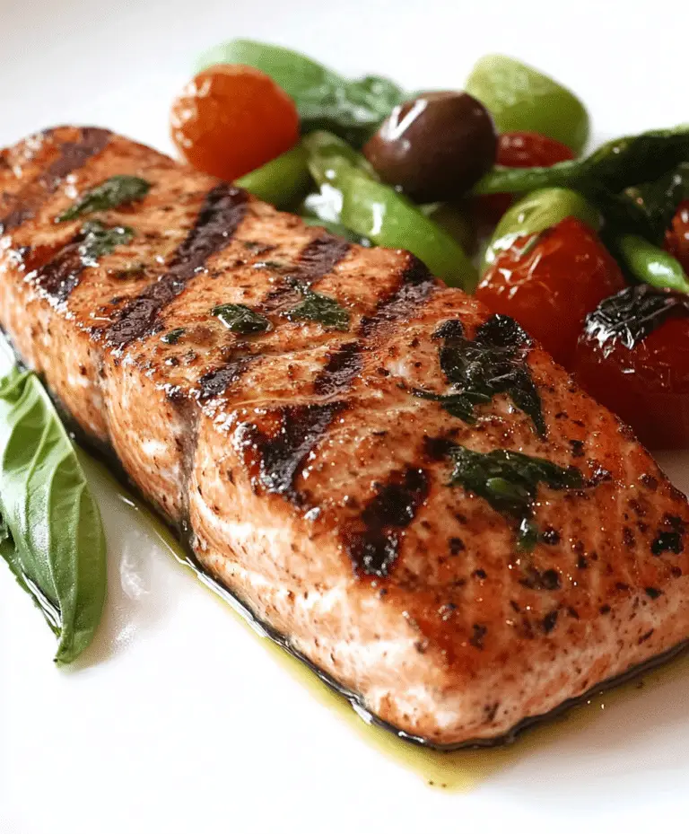 Mediterranean Salmon Recipe