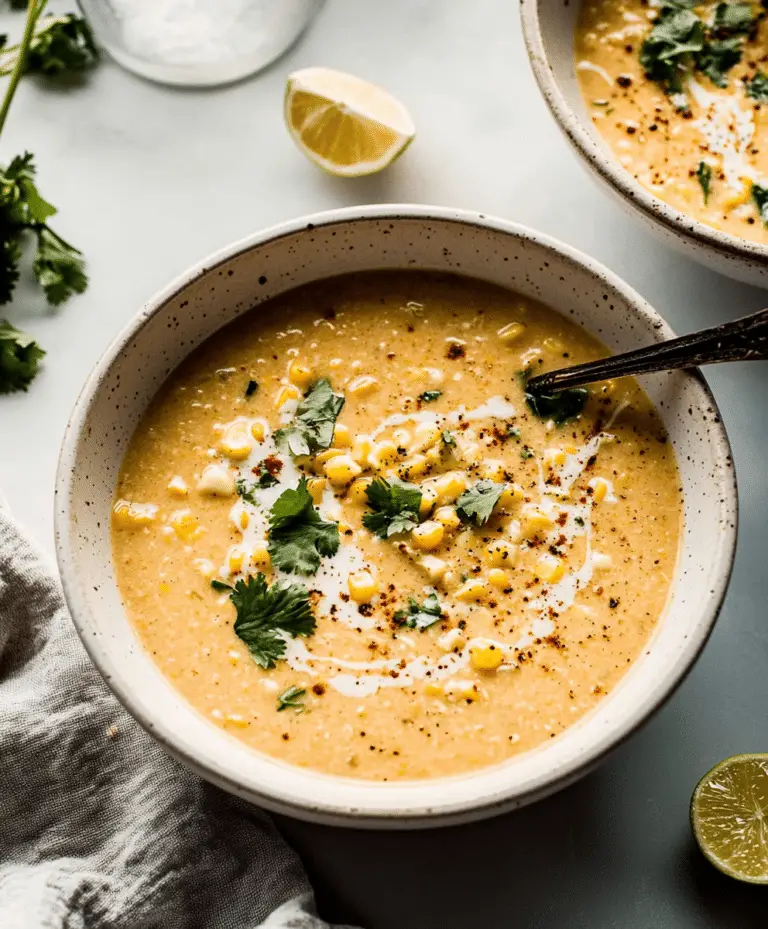 Mexican Street Corn Soup Recipe