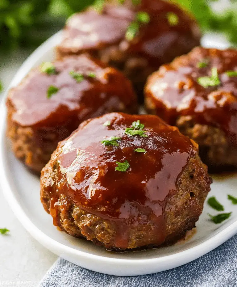 Mini Meatloaf Recipe