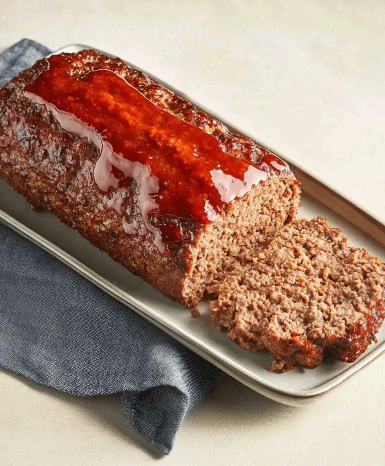 Old Fashioned Meatloaf – Classic Meatloaf Recipe