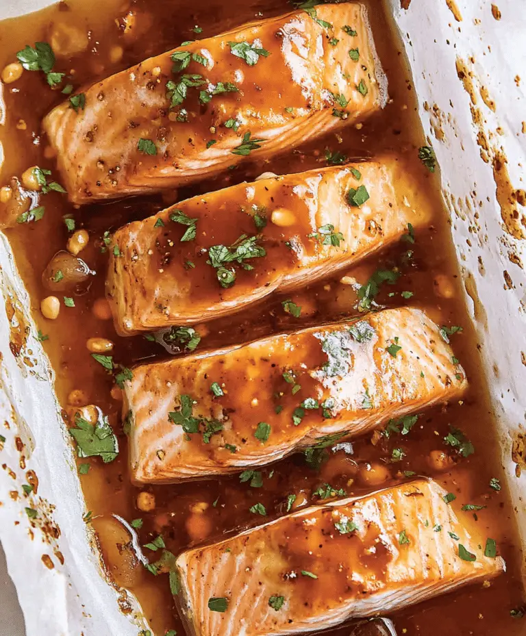 Oven Baked Salmon Recipe
