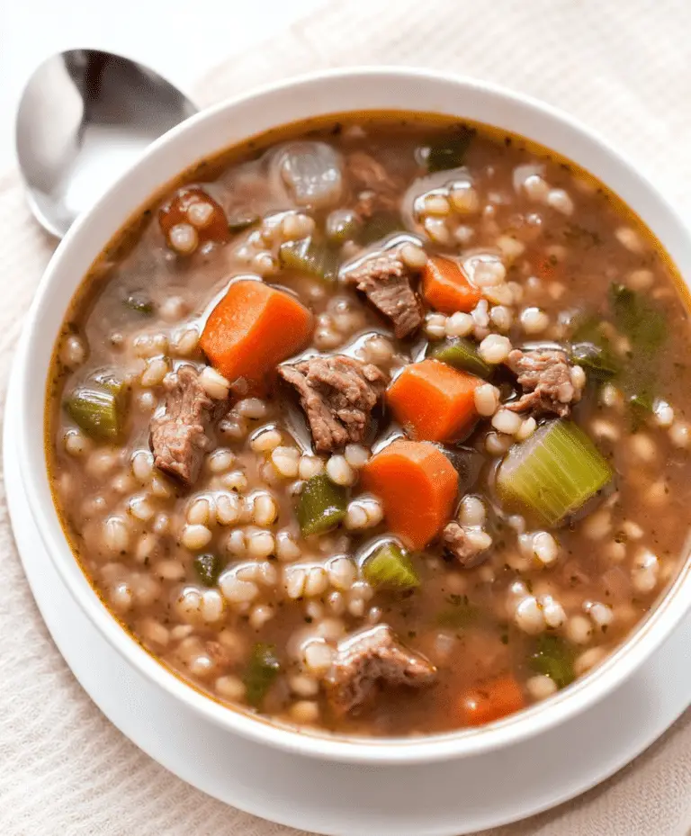 Pioneer Woman Beef Barley Soup Recipe