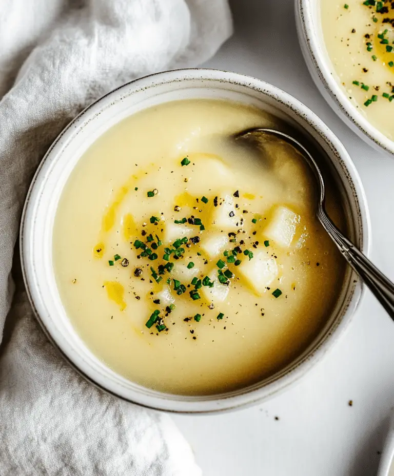Potato Leek Soup Recipe