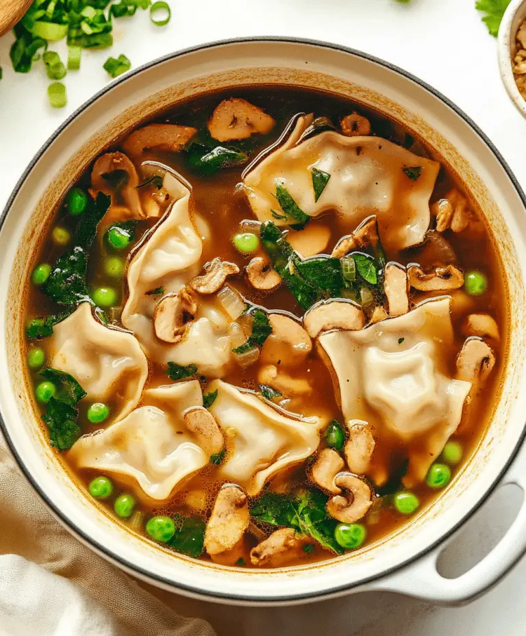 Potsticker Soup Recipe