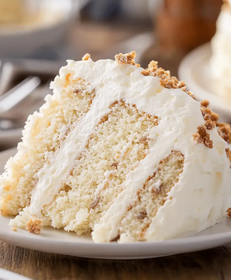 Quick Italian Cream Cake Recipe