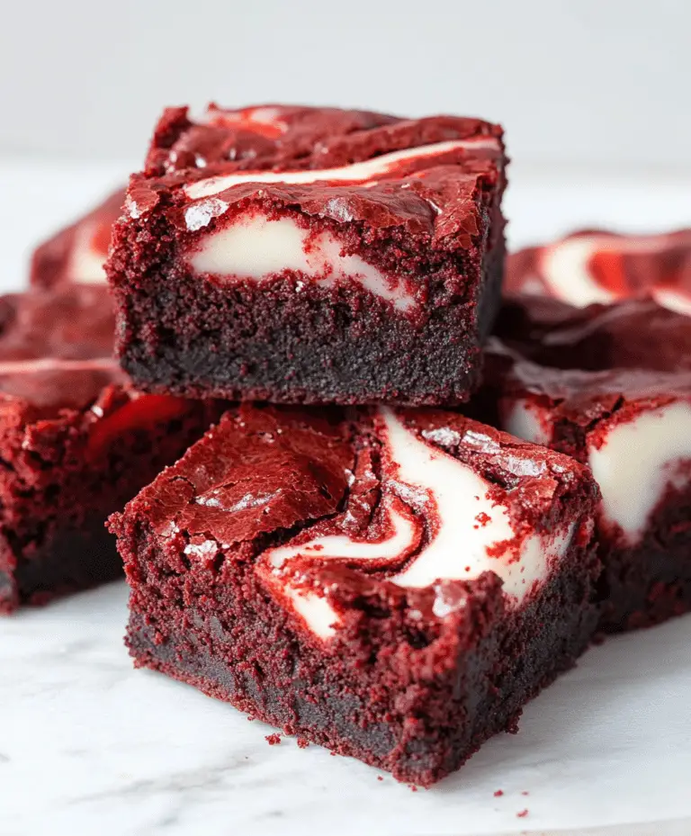 Red Velvet Brownies Recipe