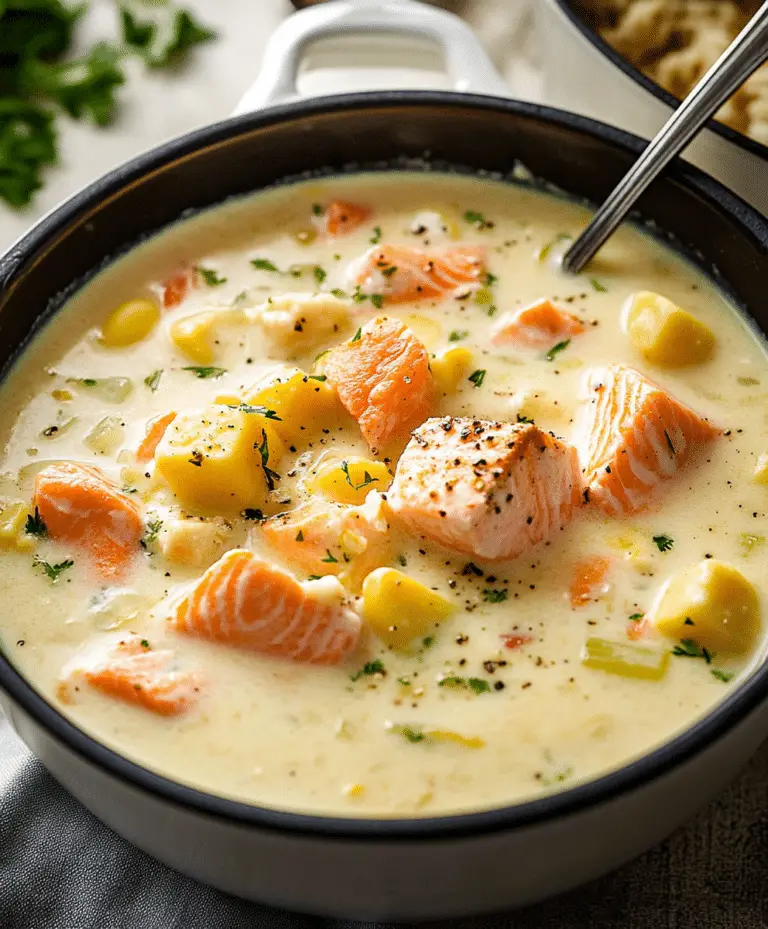 Salmon Chowder Soup Recipe