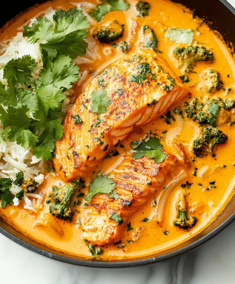 Salmon Coconut Curry Recipe