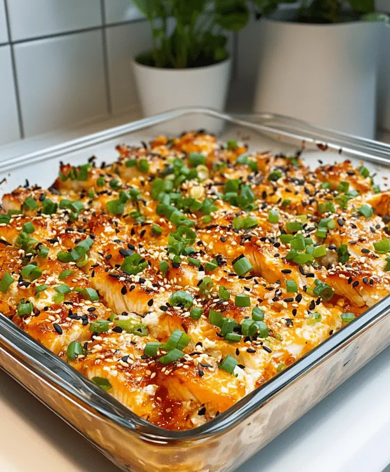 Salmon Sushi Bake Recipe