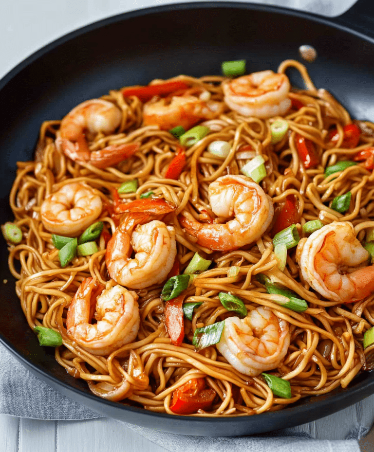 Shrimp Lo Mein Recipe
