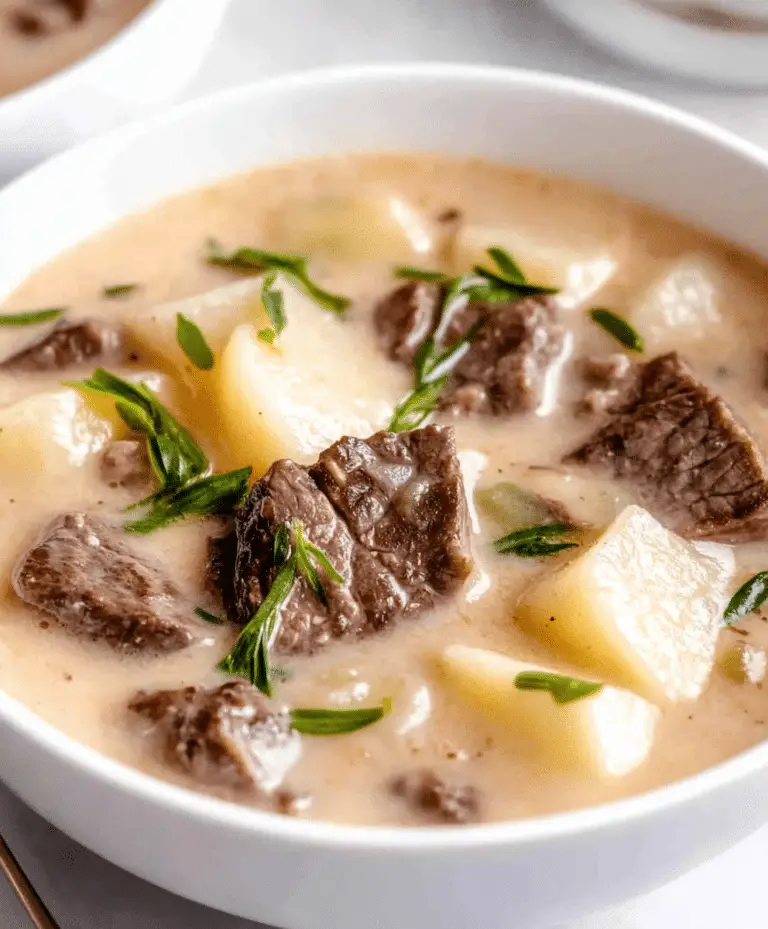Steak And Potato Soup Recipe