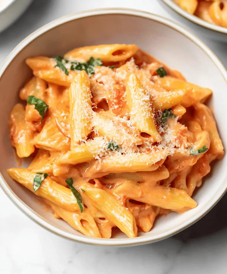 Super Easy Creamy Tomato Pasta Recipe