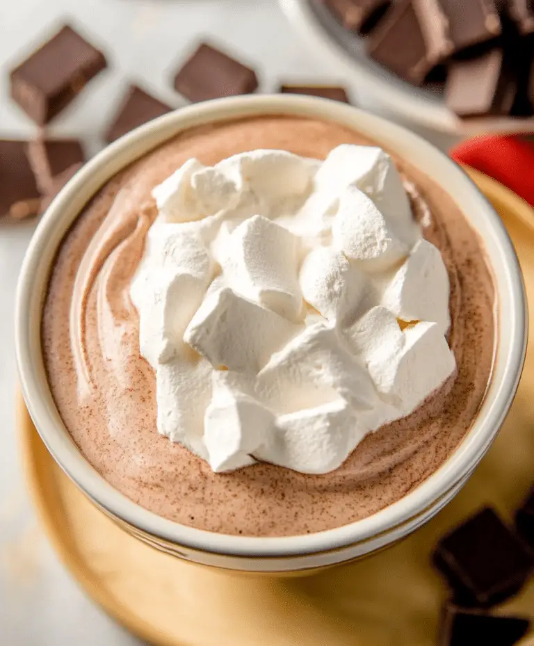 3 Ingredient Hot Chocolate Dip Recipe