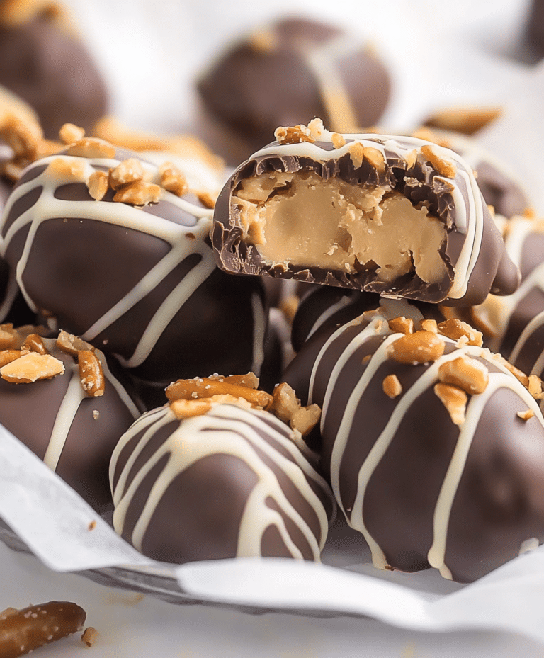 Chocolate Peanut Butter Pretzel Candies Recipe