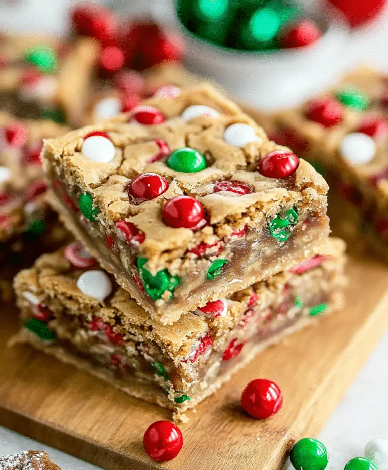 Christmas Cookie Bars Recipe