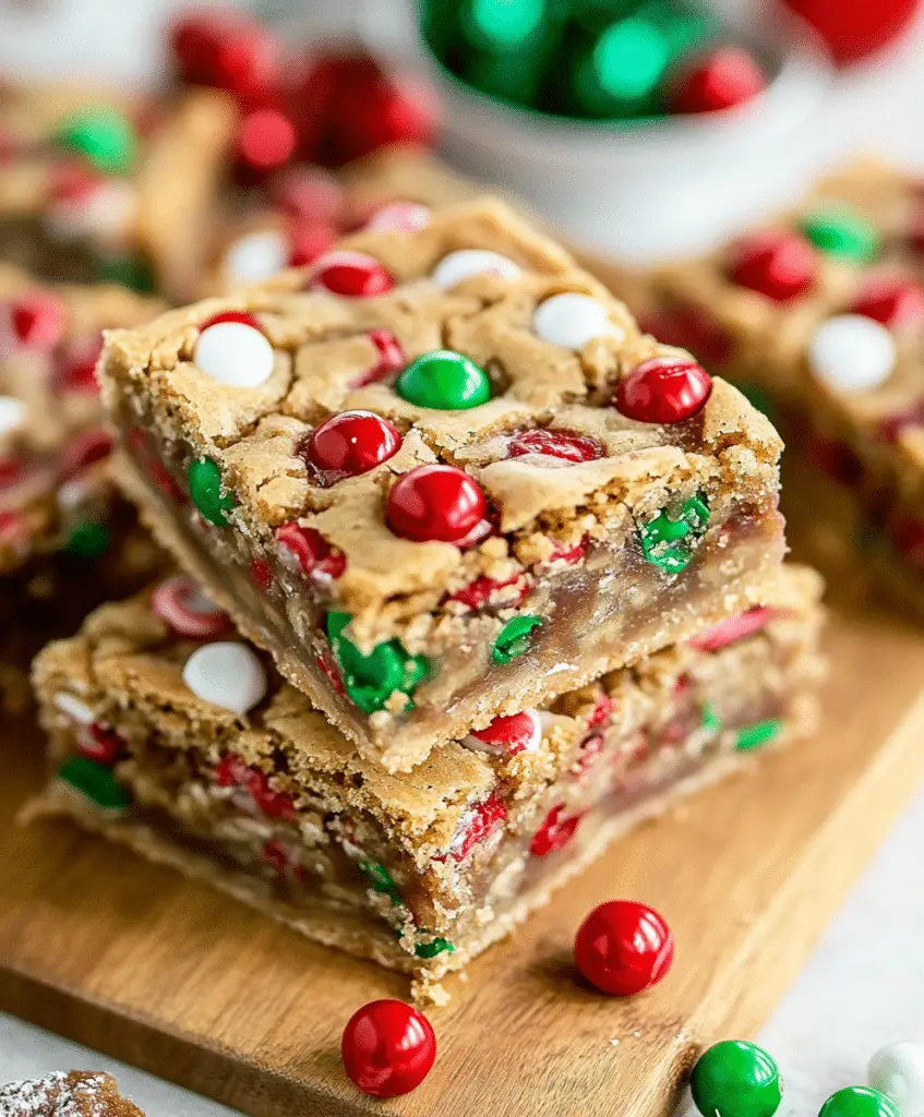 Christmas Cookie Bars Recipe