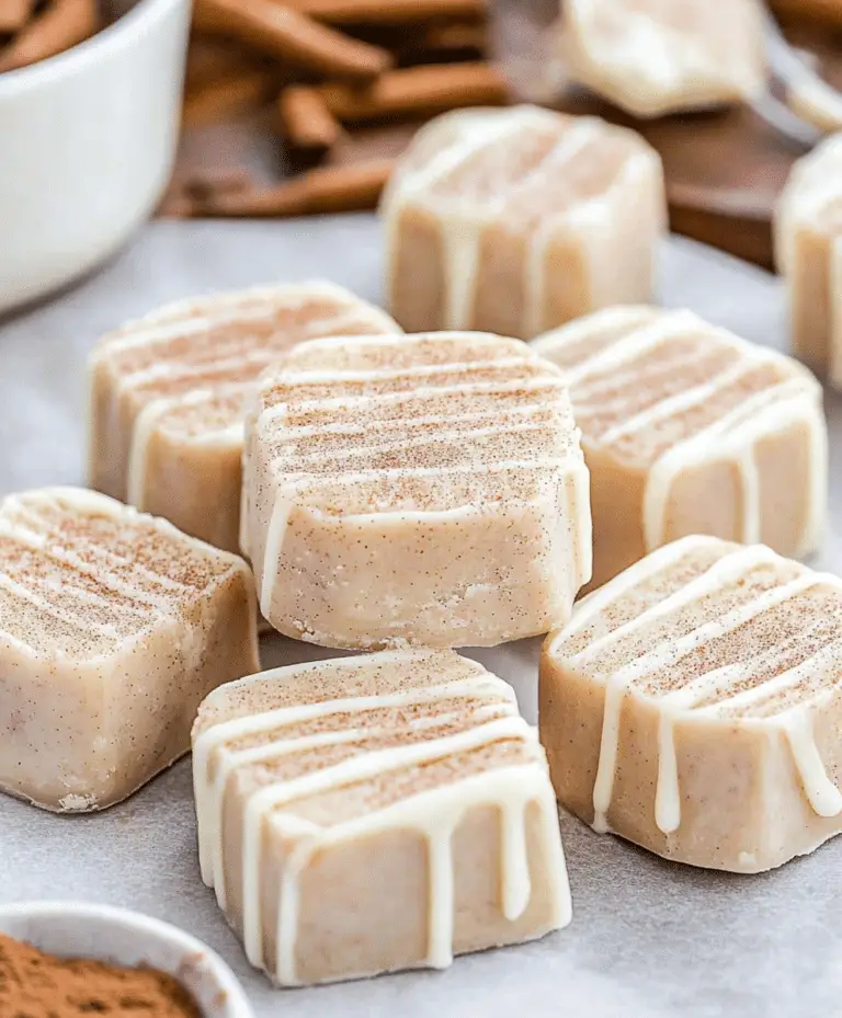 Cinnamon Roll Fudge Recipe