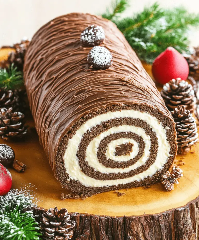 Classic Yule Log Recipe