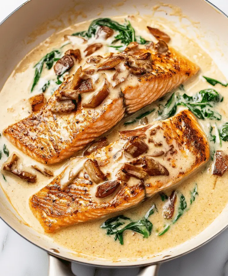 Creamy Tuscan Salmon Recipe