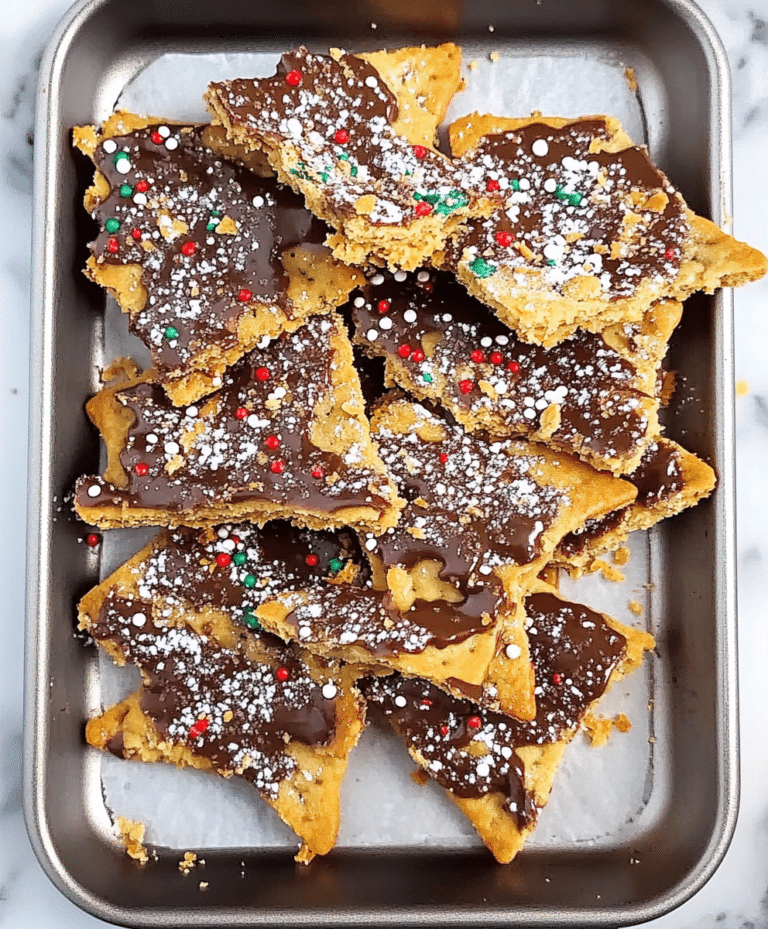 Easy Cracker Toffee Cookie Recipe