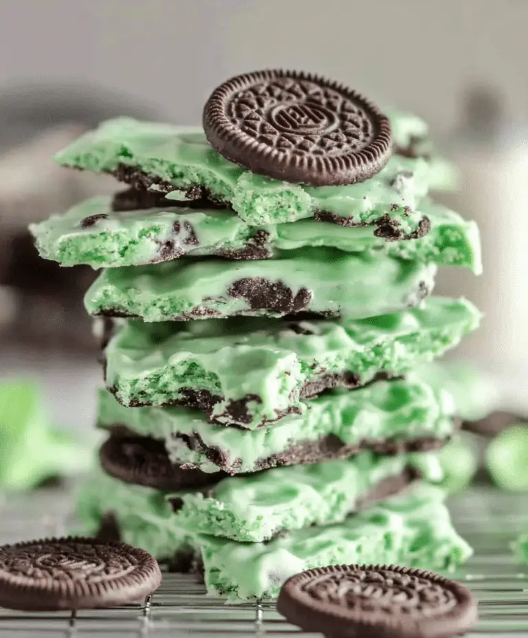 Mint Oreo Bark Recipe