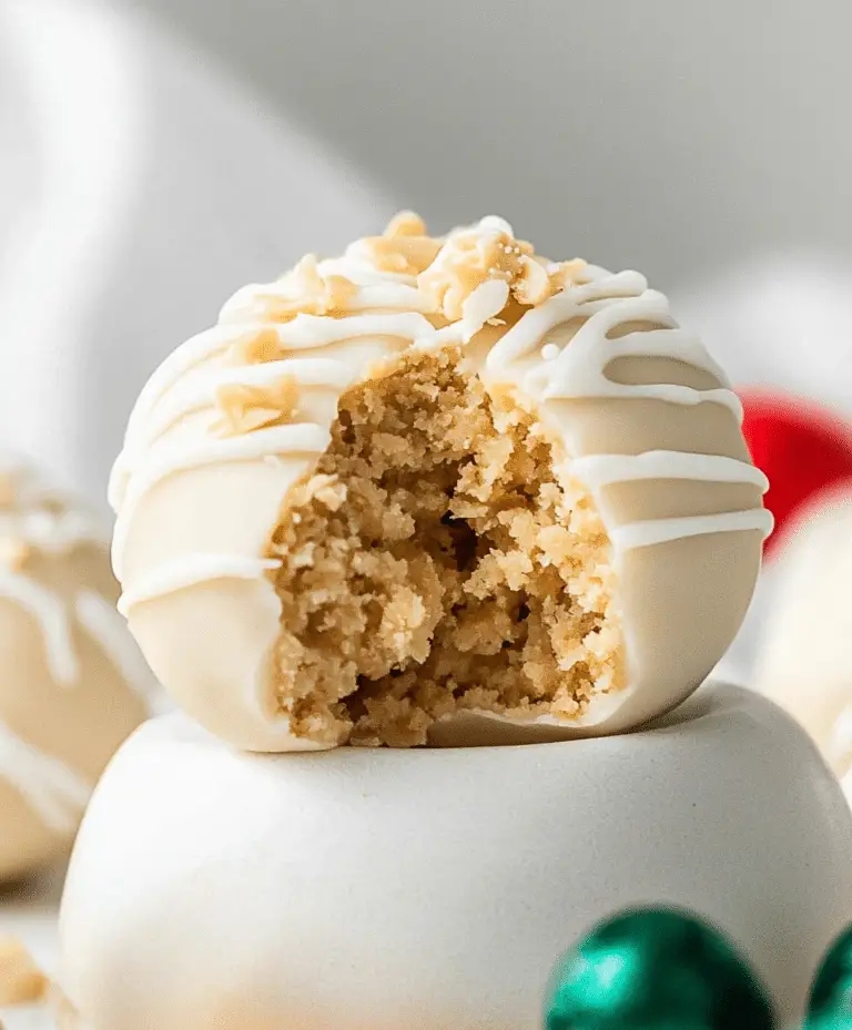 Peanut Butter Snowballs Recipe