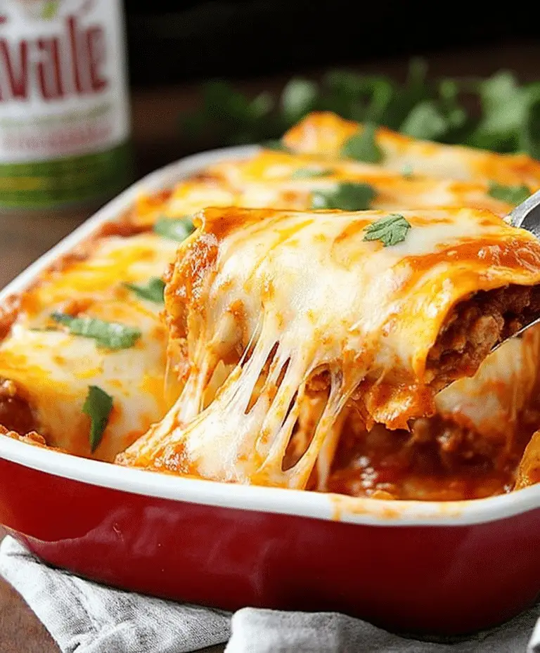 5 Ingredient Beef Enchiladas Recipe