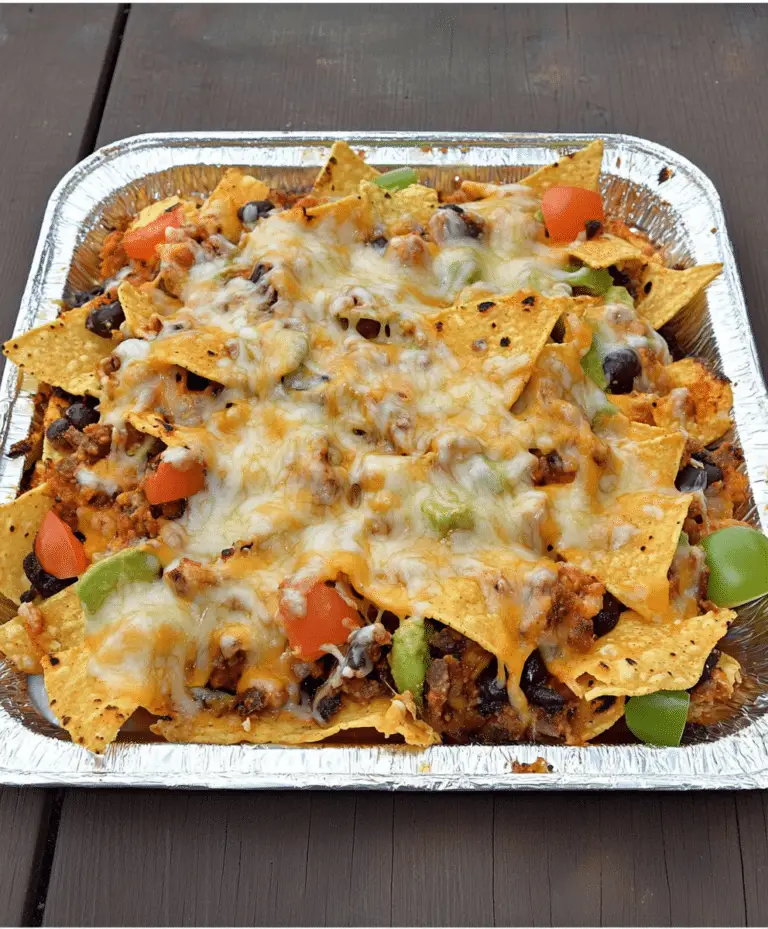 Campfire Grilled Nachos Recipe