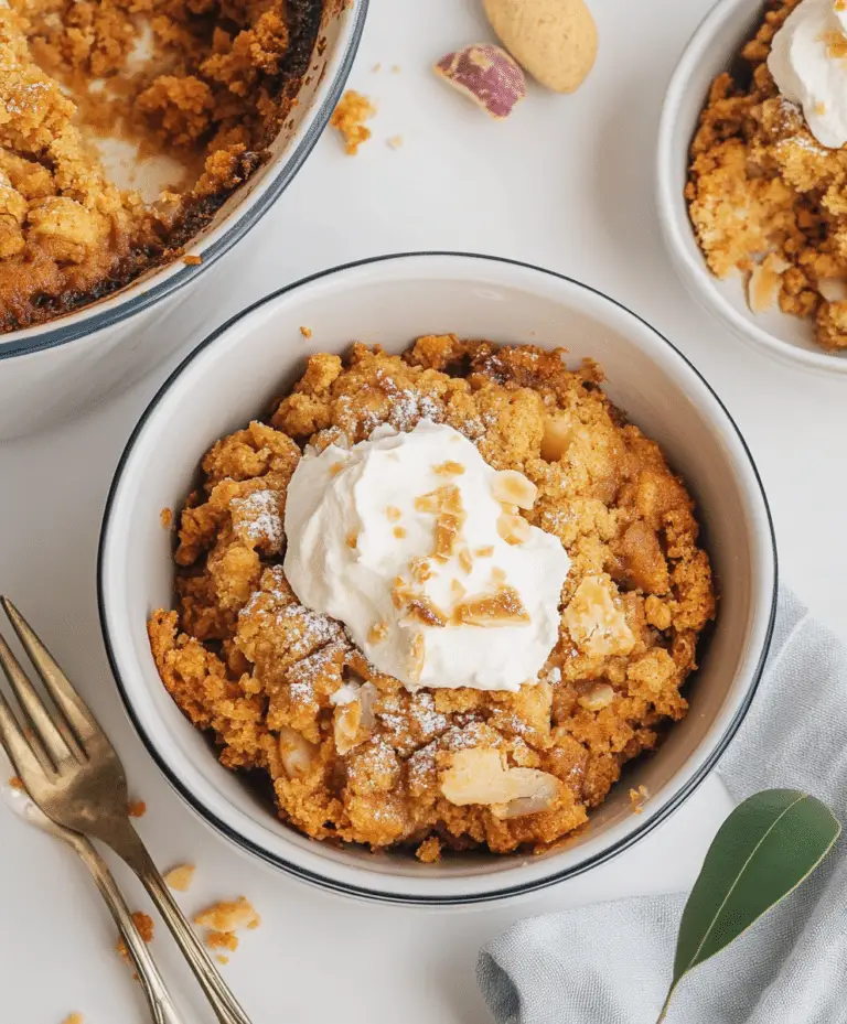Carrot Cake Cobbler Recipe