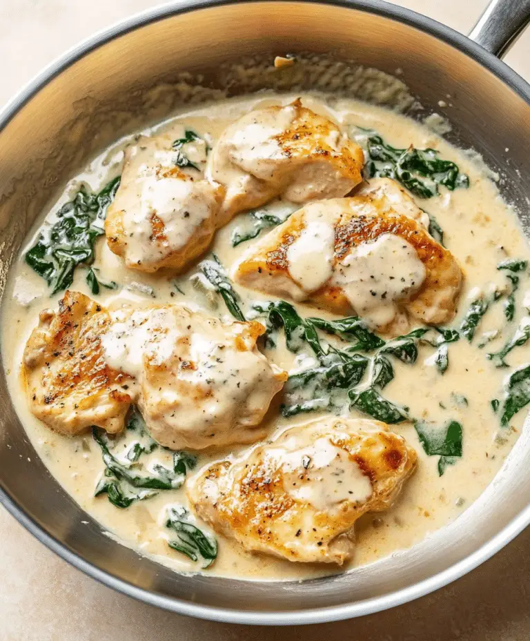 Creamy Chicken Florentine Recipe