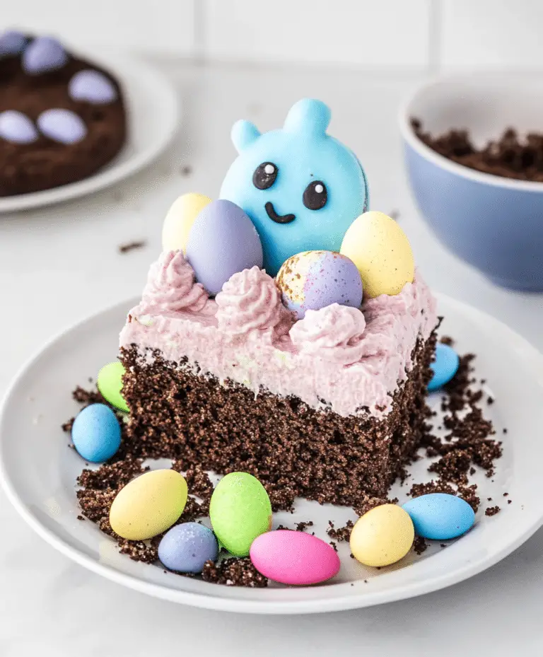Easter Dirt Cake (no-bake) Recipe