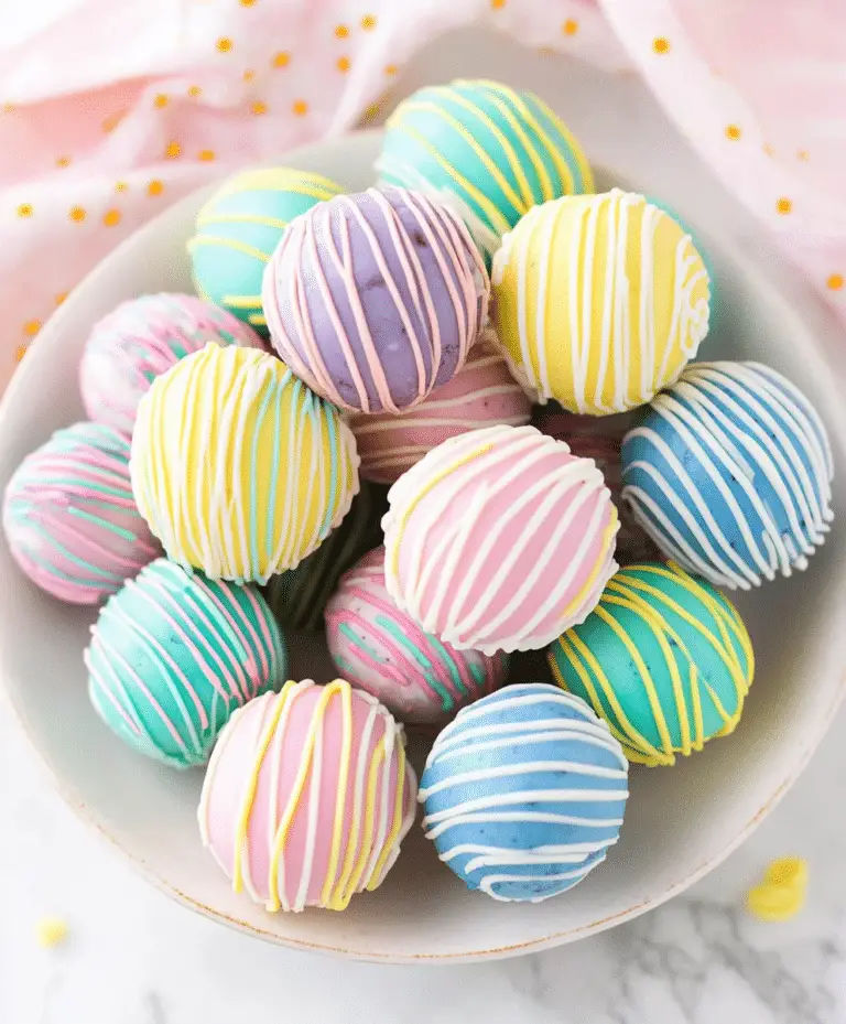 Easter Egg Oreo Cookie Balls Recipe
