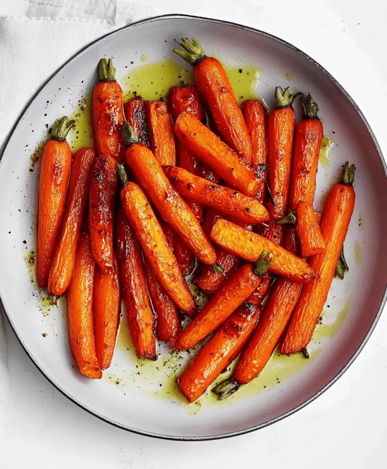 Honey Roasted Carrots Recipe