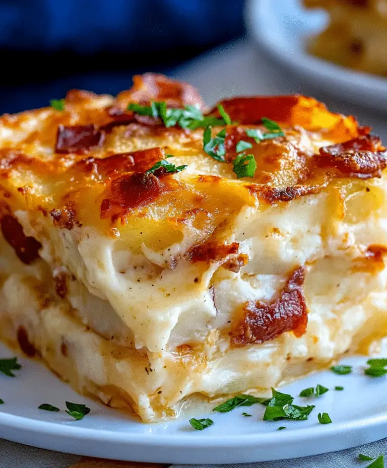 Loaded Scalloped Potatoes Recipe