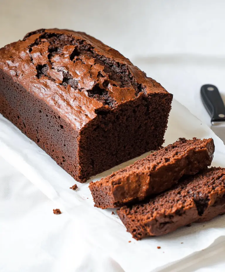 One Bowl Chocolate Zucchini Bread Recipe