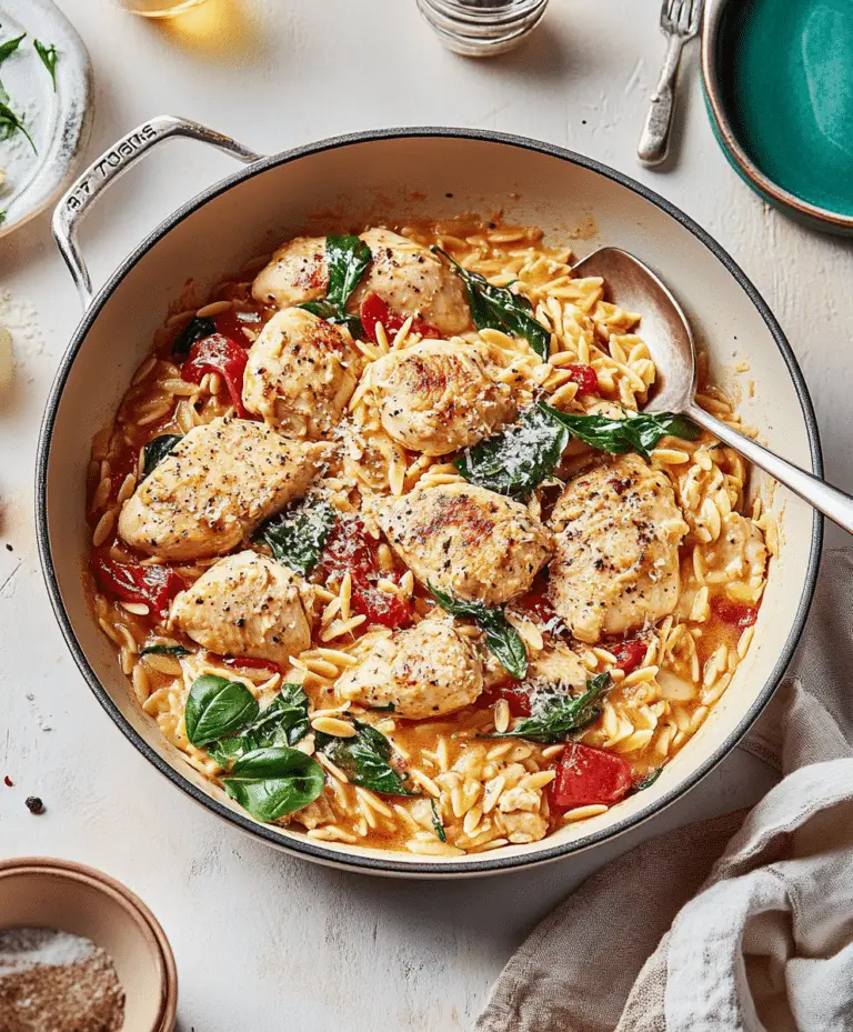 One-pan Marry Me Chicken With Orzo Recipe