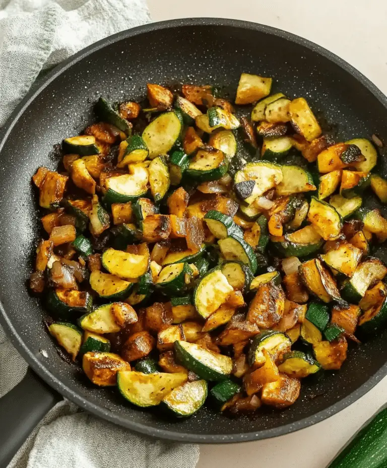 Sautéed Zucchini Recipe