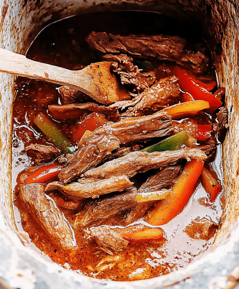 Slow Cooker Beef Fajitas (gluten-free) Recipe