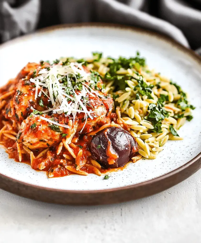 Slow Cooker Mediterranean Chicken With Orzo Recipe