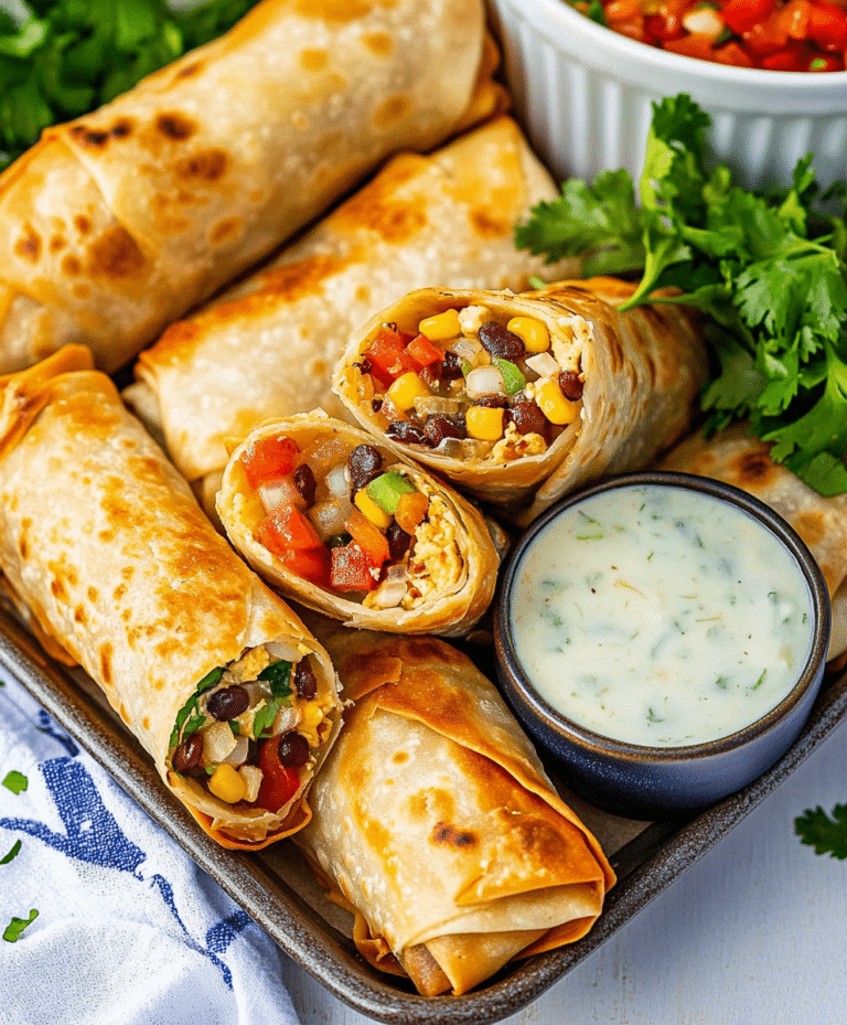 Southwest Egg Rolls Recipe